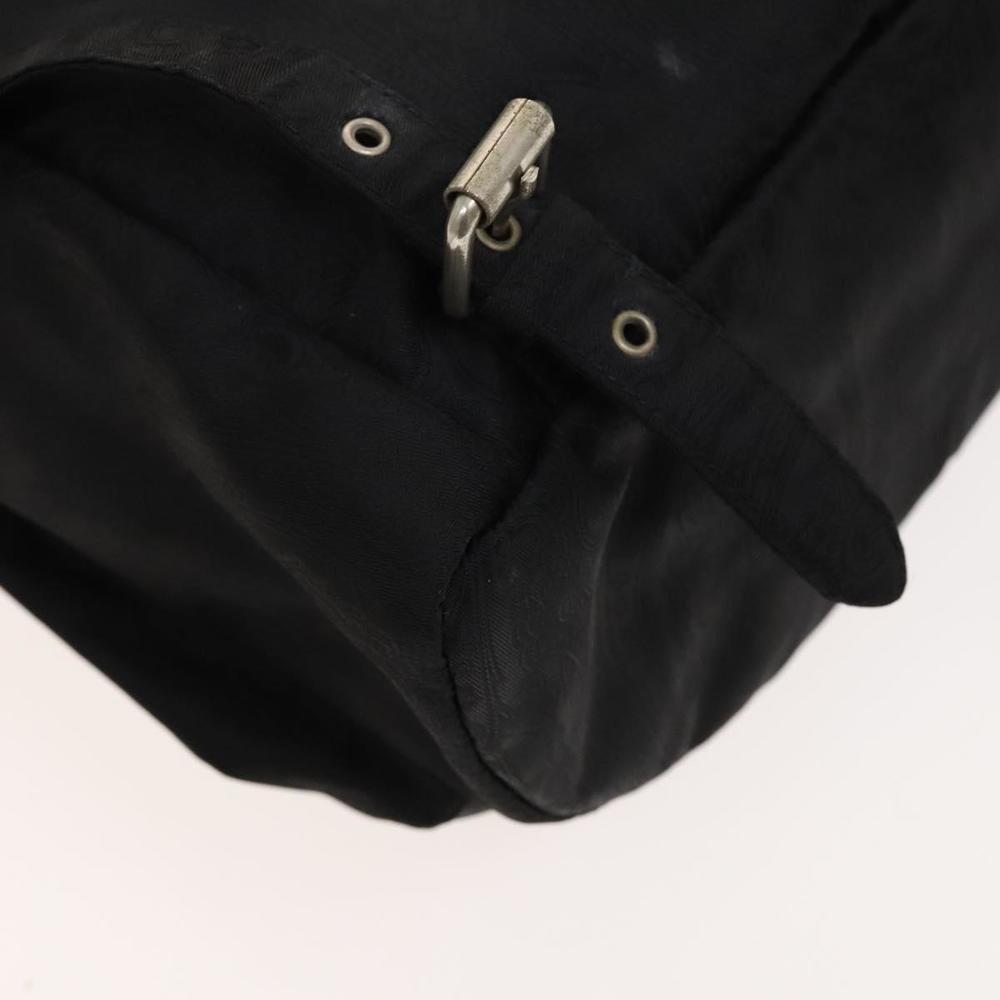 ETRO Backpack Nylon Silver Black Auth bs24801 - Picture 15 of 16